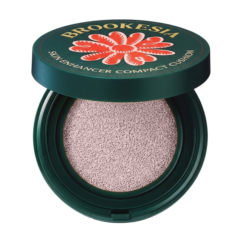 Кушон для обличчя BROOKESIA Skin Inhancer Compact Cushion Matte, SPF 40 PA++, 01 Pale Peach, 12 г